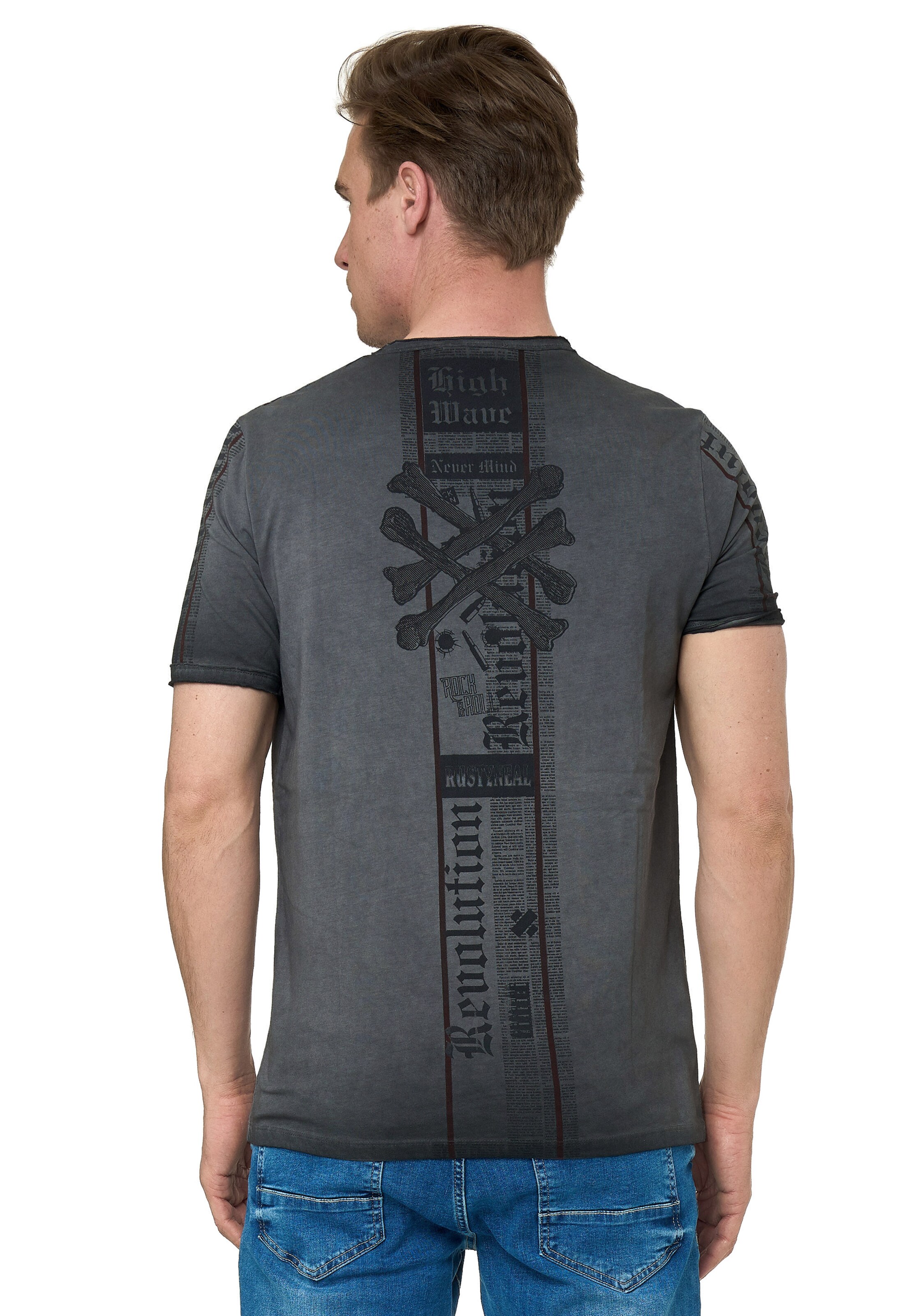 Rusty Neal Shirt in Grey