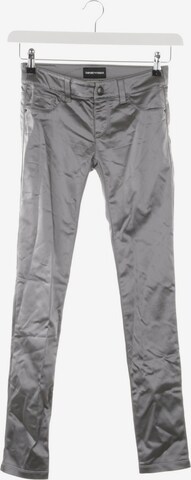 Emporio Armani Pants in XXS in Grey: front