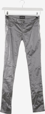 Emporio Armani Pants in XXS in Grey: front