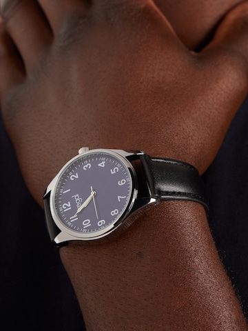 Lucardi Analog watch 'Klassisch' in Blue