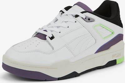 PUMA Platform trainers 'Slipstream' in Lime / Dark purple / Black / White, Item view