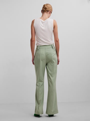 Y.A.S Flared Pants in Green
