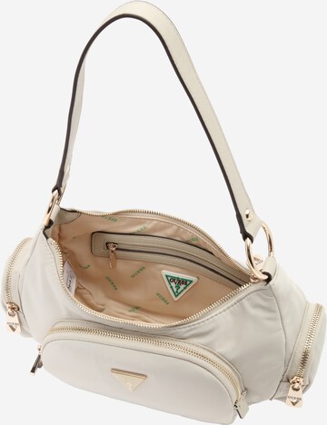 GUESS Schultertasche 'GEMMA' in Grau