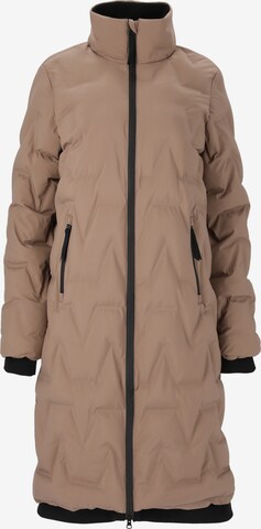 Weather Report Outdoor Coat 'Fosteras' in Brown: front