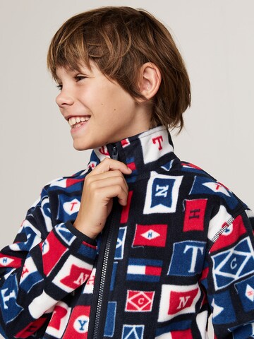 TOMMY HILFIGER Fleecejacke in Blau