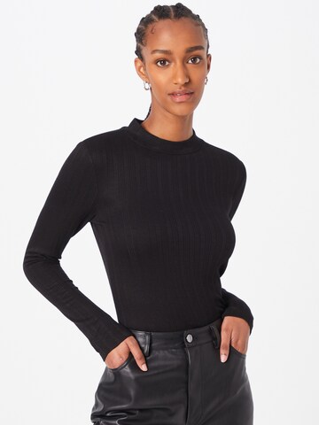 QS Sweater in Black: front