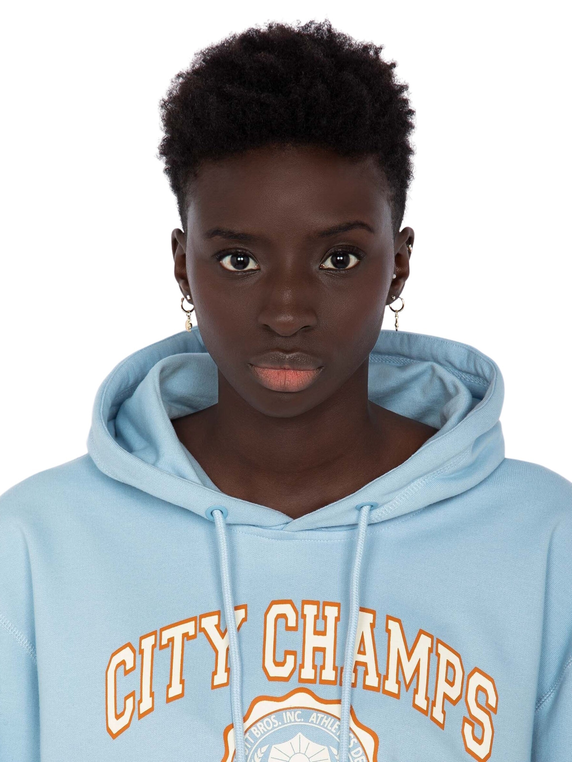 Schott NYC Sweatshirt 'Swivan2' i blå