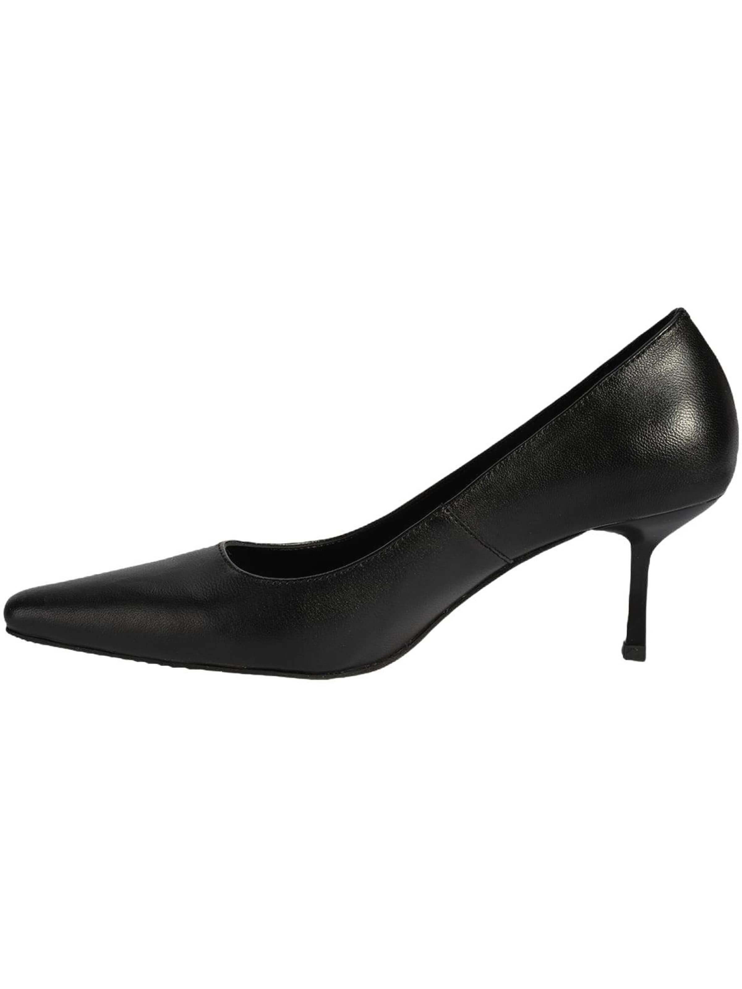 Desa - Zapatos con plataforma 'High Heels' en negro: frente
