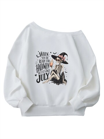 GORHEY Sweatshirt in White