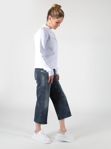 Miracle of Denim Wide Leg Jeans in Blau: predná strana