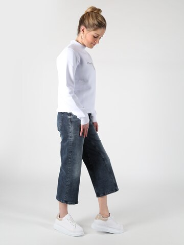 Miracle of Denim Wide leg Jeans in Blauw: voorkant