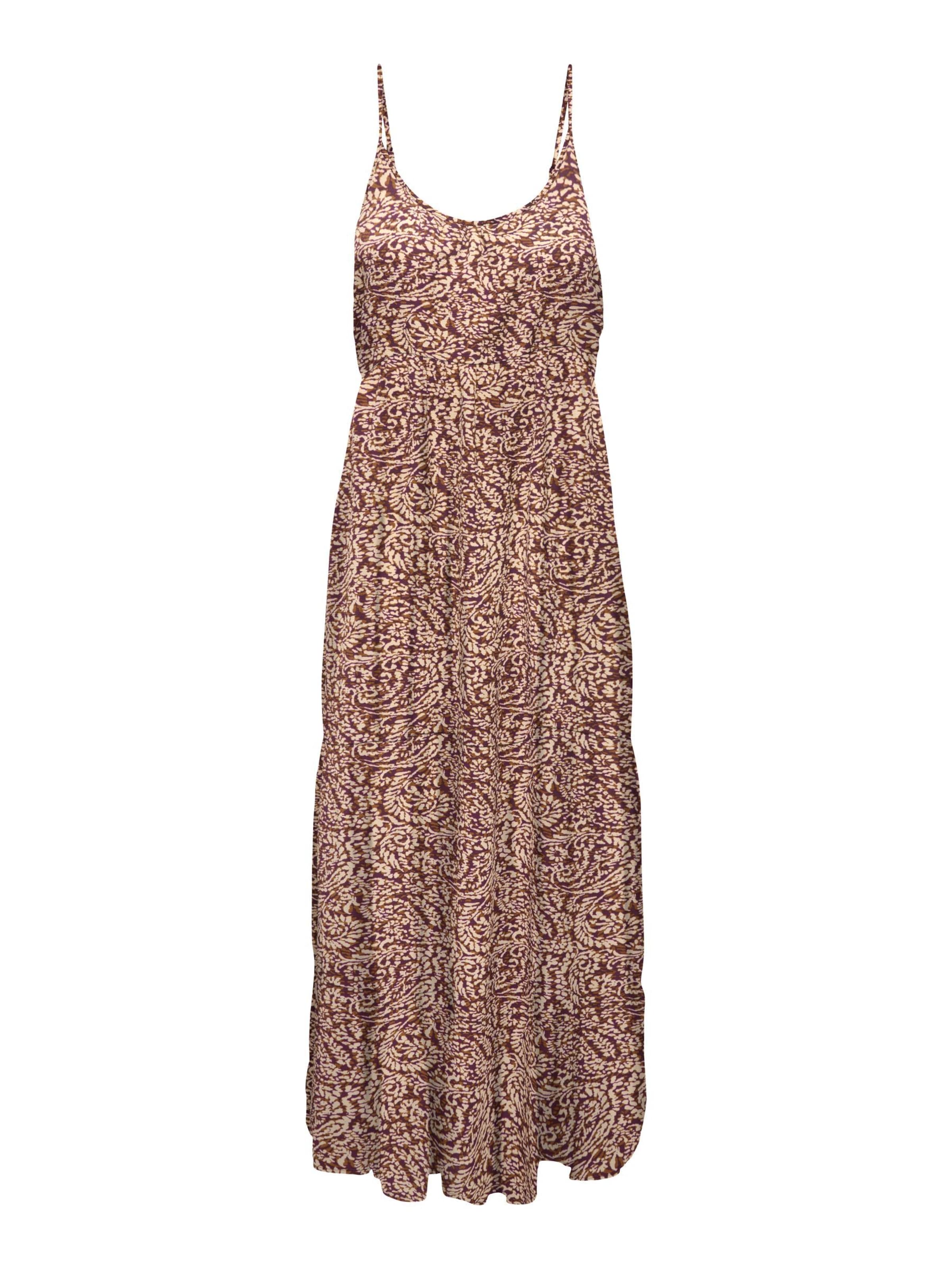 ONLY Robe 'ONLMATEA' en beige / bordeaux, Vue avec produit