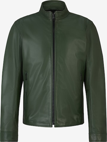 JOOP! Jeans Between-Season Jacket 'Lif' in Green: front