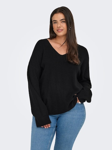 Pullover 'CARIbi' di ONLY Carmakoma in nero: frontale