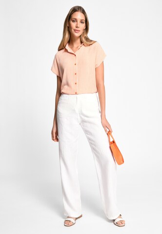 Peter Hahn Blouse in Orange