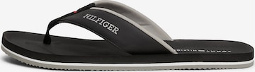 TOMMY HILFIGER Teenslippers in Zwart: voorkant