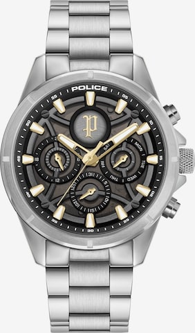 POLICE Analog watch 'Defender' in Silver: front