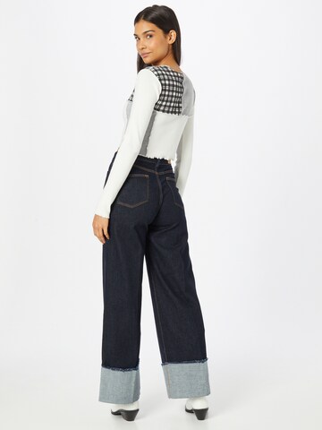 Wide Leg Jean s.Oliver en bleu