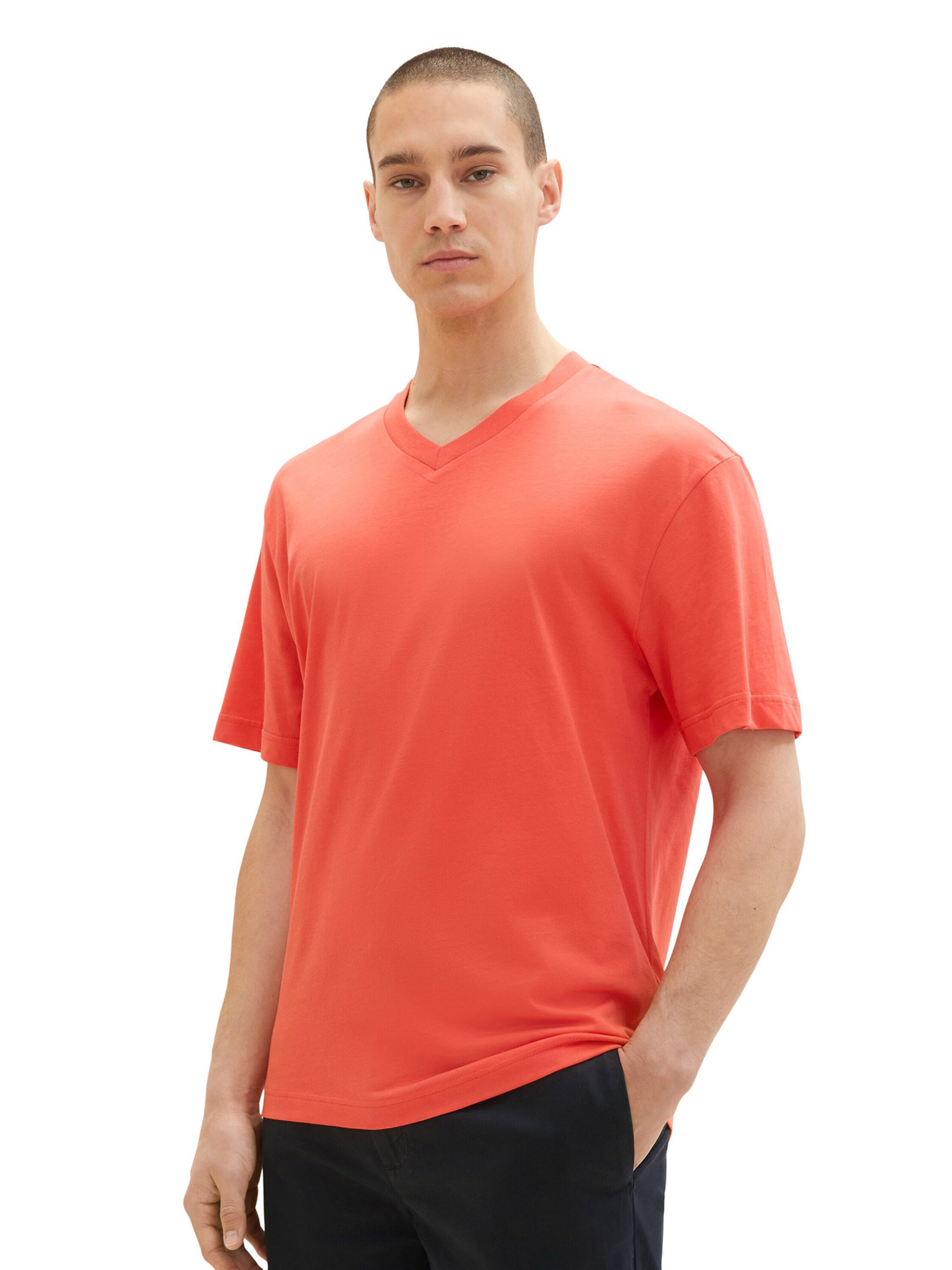 TOM TAILOR DENIM Shirt in Red