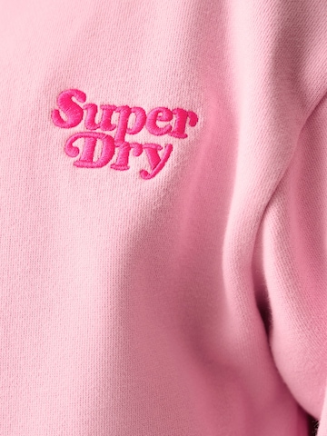 Superdry - Sweatshirt 'Essentials' em rosa