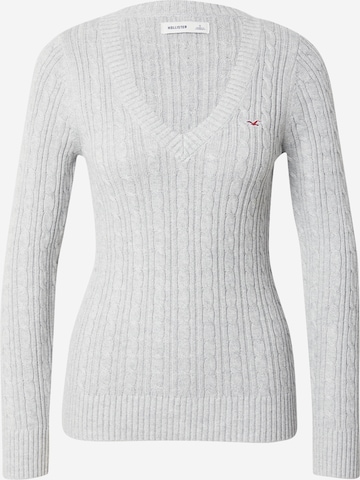 Pullover di HOLLISTER in grigio: frontale