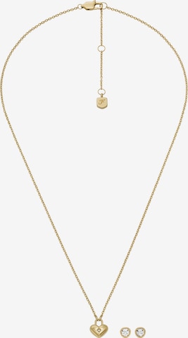 FOSSIL Set in Gold: Vorderseite