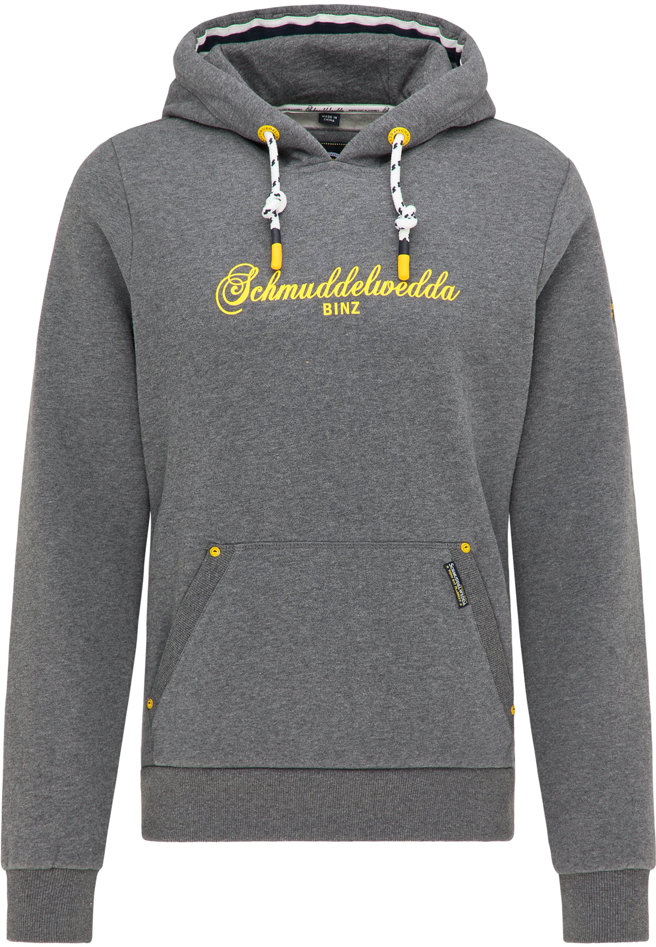 Schmuddelwedda - Sudadera en gris: frente