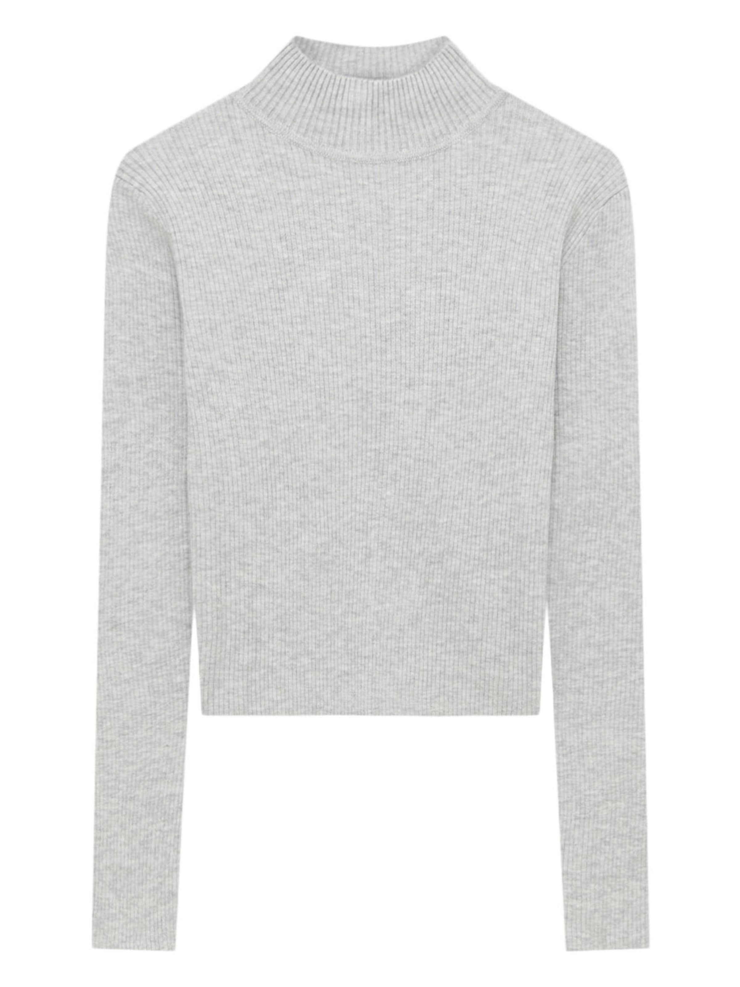 Pull&Bear Sveter - Sivá: predná strana