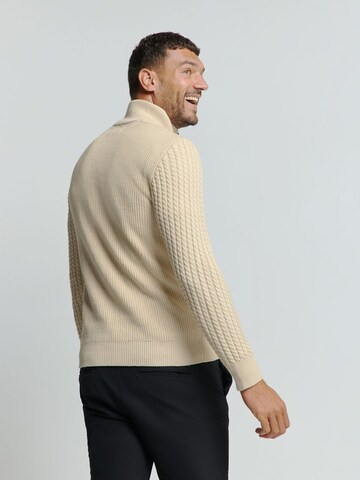 No Excess Sweater in White