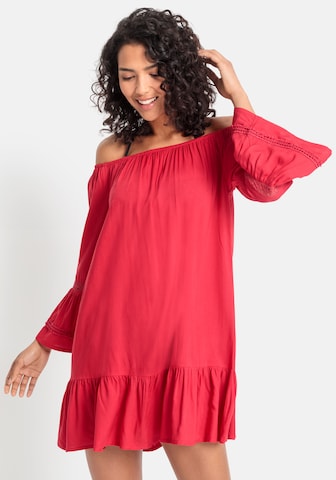 LASCANA Bluse in Rot