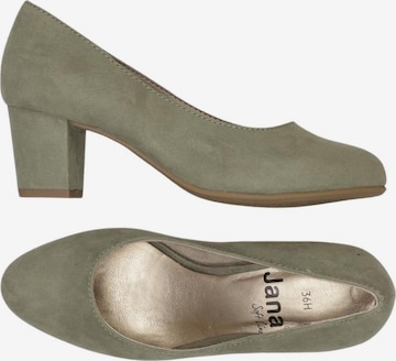 JANA Pumps 36 in Grün: Vorderseite