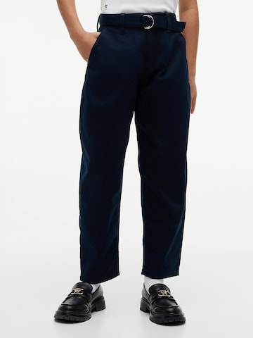 TOMMY HILFIGER Barrel Trousers 'Essential' in Blue: front