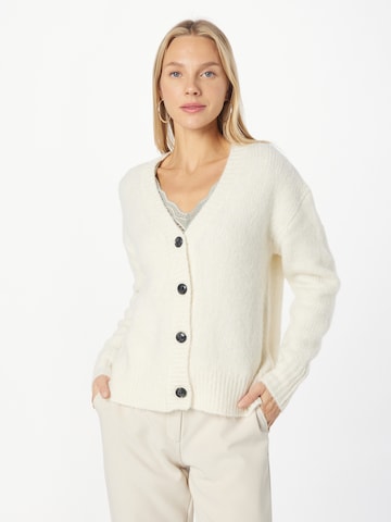 Pull-over 'Lizza' Kaffe en blanc : devant