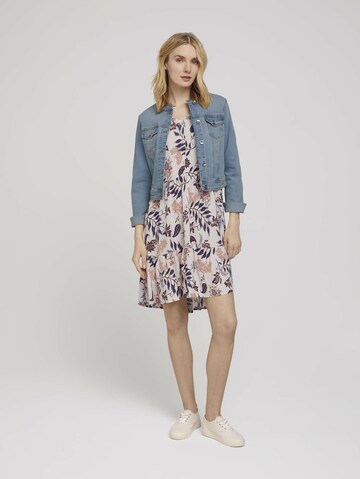 TOM TAILOR Shirt dress in Beige