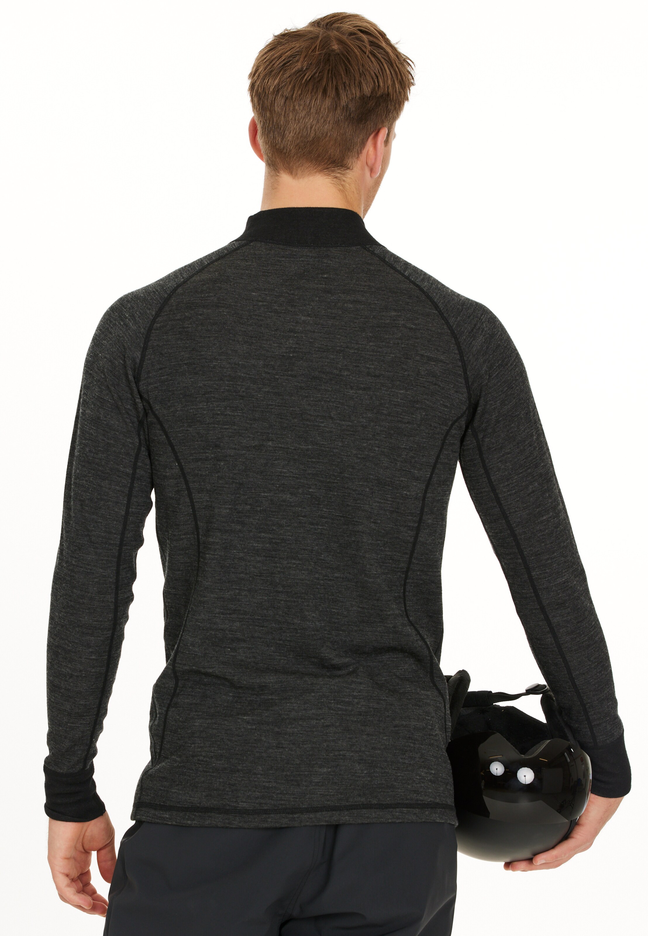 Whistler Sportpullover 'Bishop' in Grau