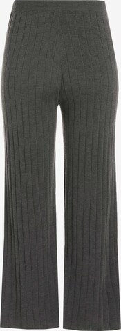 Ulla Popken Bootcut Hose in Grau