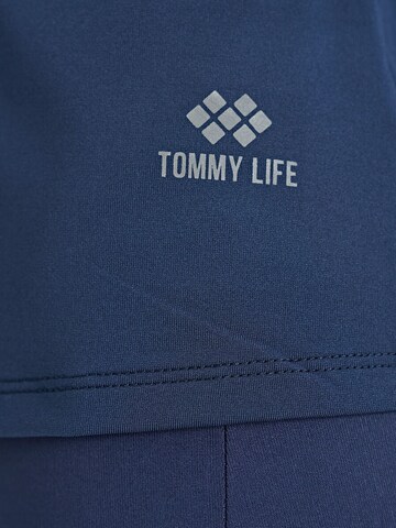 Haut Tommy Life en bleu