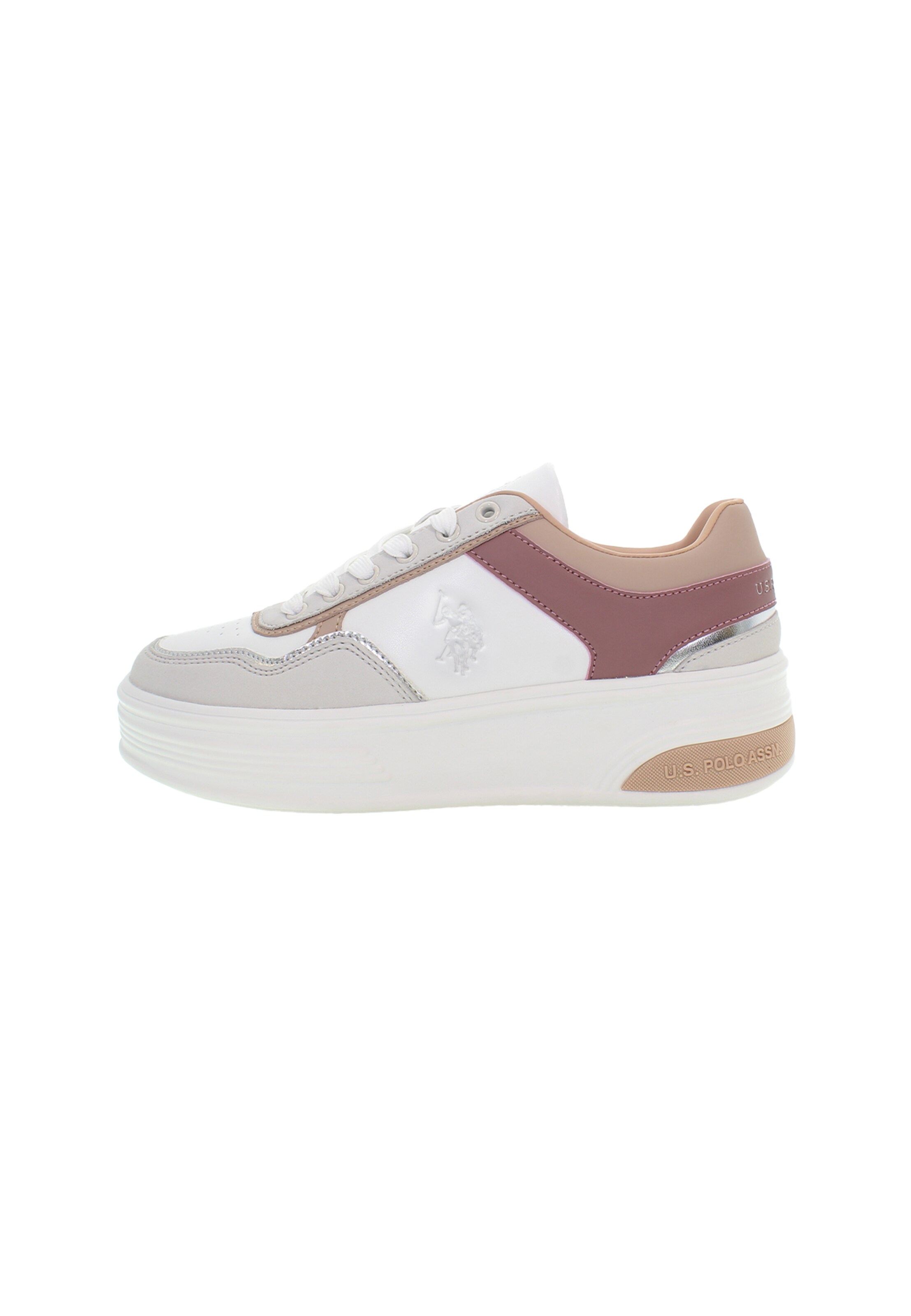U.S. POLO ASSN. Sneaker 'Asuka' in Weiß: Vorderseite