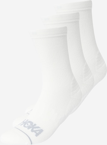 HOKA Sportsocken in Weiß: Vorderseite