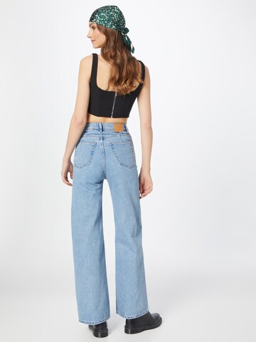 WEEKDAY Wide leg Jeans 'Ace Summer' in Blue