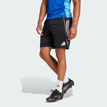 ADIDAS PERFORMANCE Regular Sports trousers 'Tiro 25 Competition' in Black: front