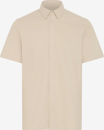 Casual Friday - Camisa 'CFFOLKE' em bege: frente