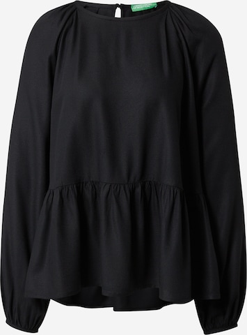 UNITED COLORS OF BENETTON Blouse in Black: front