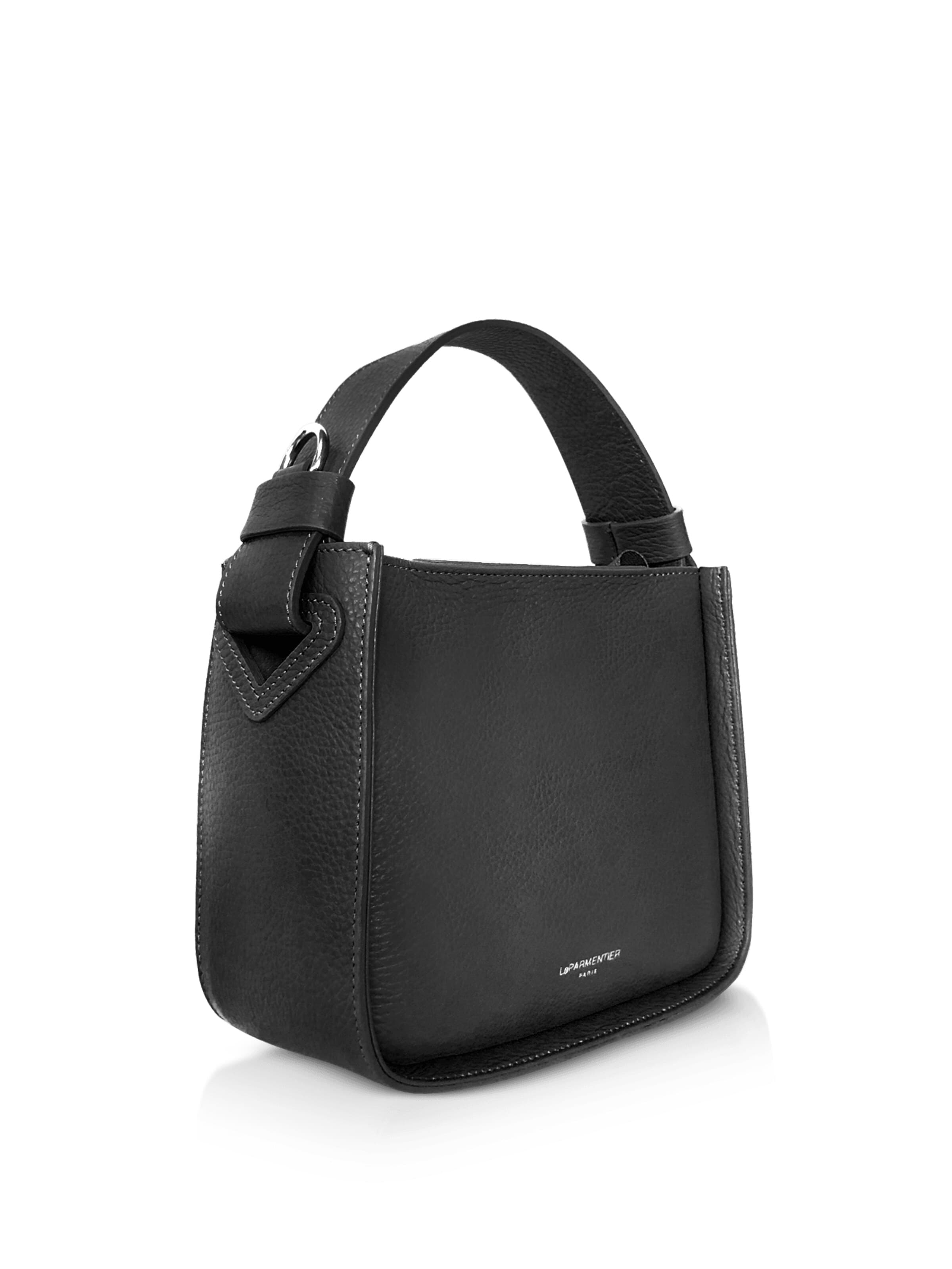 LeParmentier - Bolso de mano 'Duplo' en negro