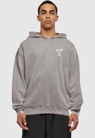 Merchcode Sweatshirt 'Cocktail' in Grey: front