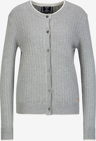 19V69 ITALIA Strickjacke 'Caro' in Grau: Vorderseite