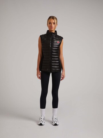 JACK1T Outdoorjas ' SPORTL1TE Leichte Weste 2.0 ' in Zwart