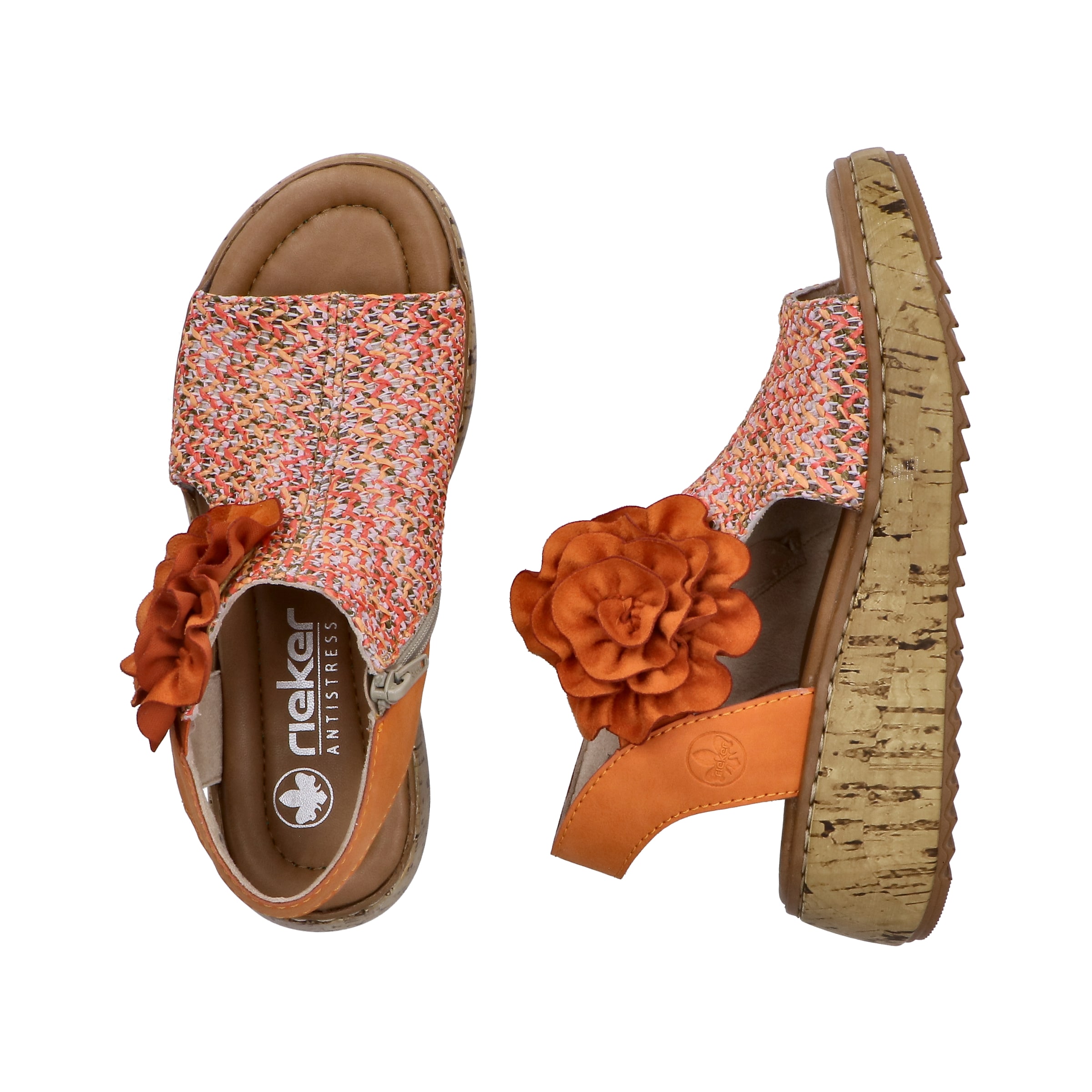 Rieker Riemensandale in Beige