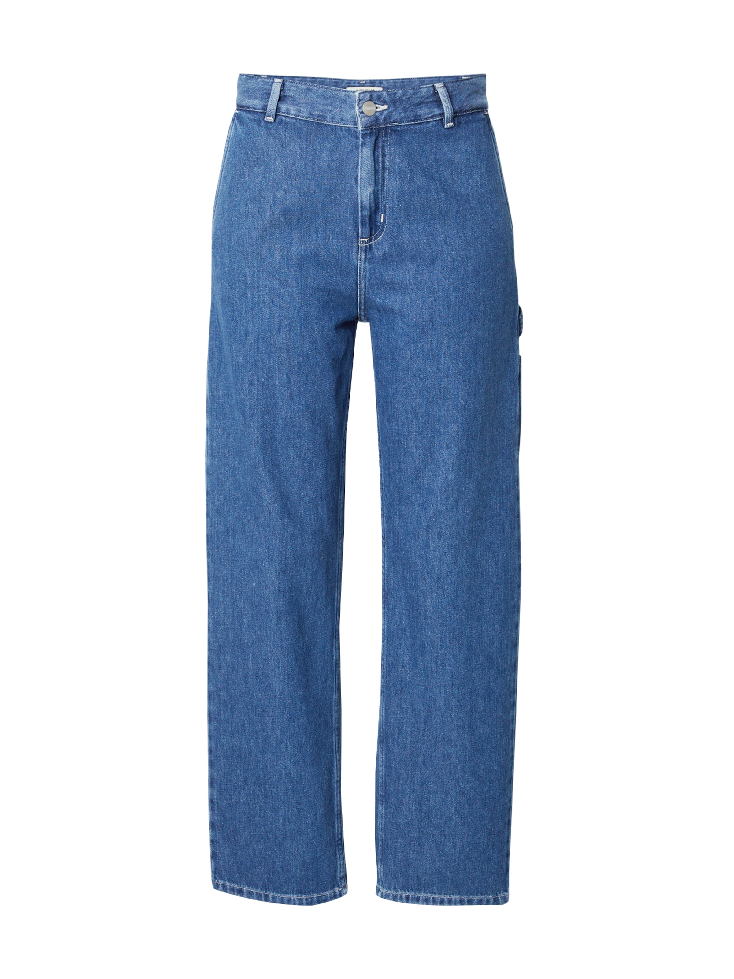 Carhartt WIP Loosefit Jeans &#x27;Pierce&#x27; in Blauw: voorkant