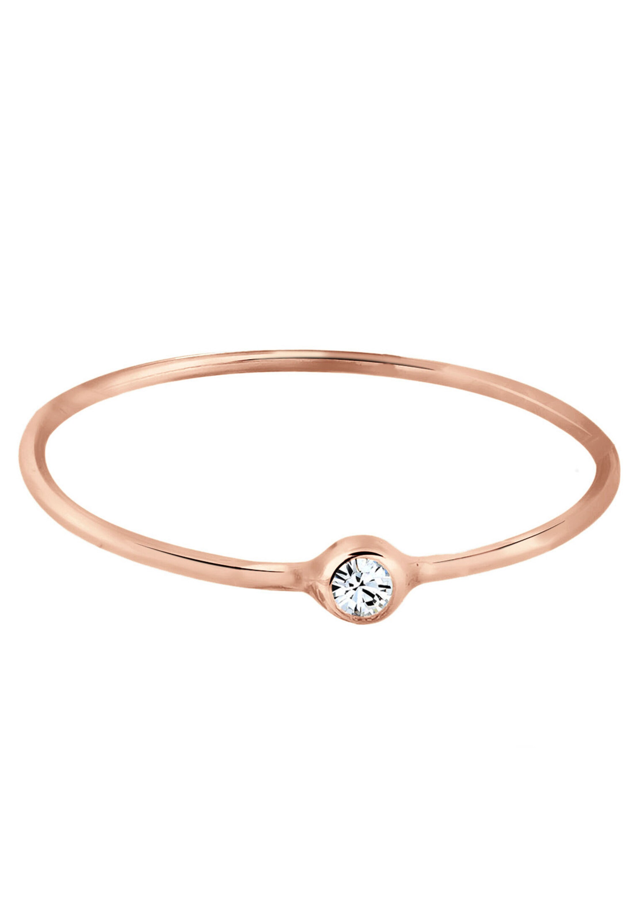 ELLI Ring 'Solitär' in Gold